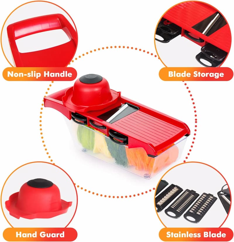 10 in 1 Multifunction Vegetable Slicer Cutter