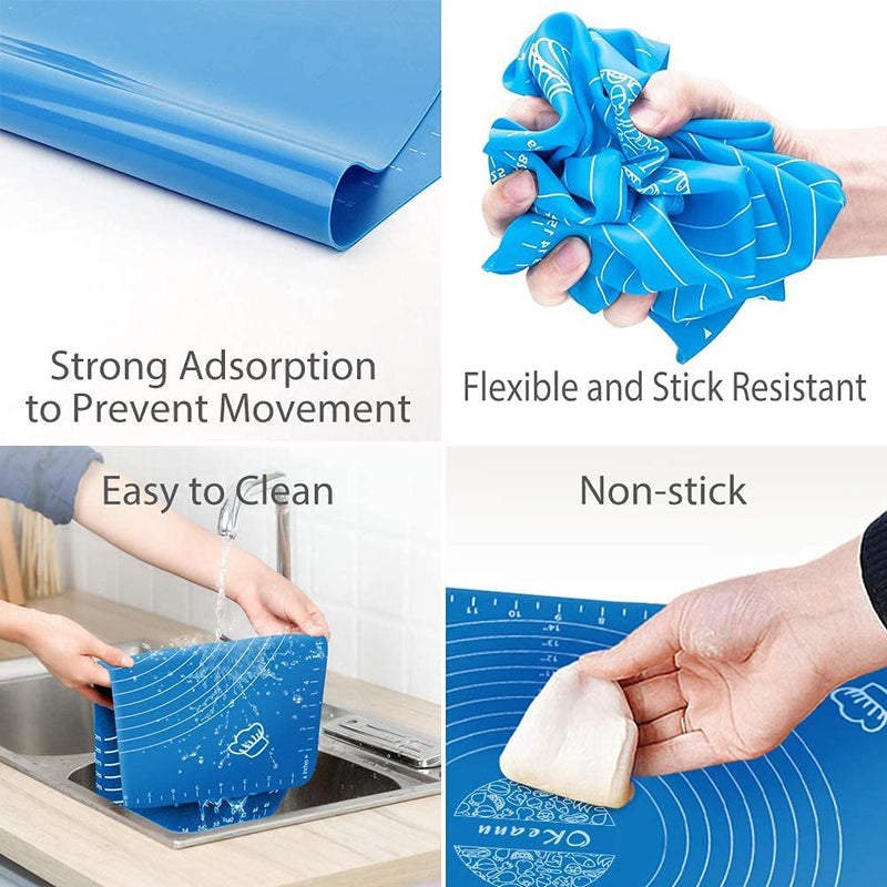 Silicone Roti Mat | Non-Stick Silicone Roti & Baking Mat with Measurements