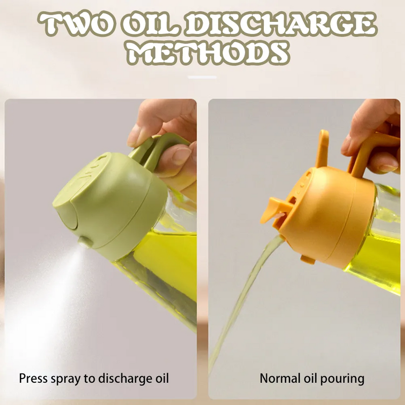 2in1 Oil Dispenser Bottle And Sprayer (Free Delivery 🚚)