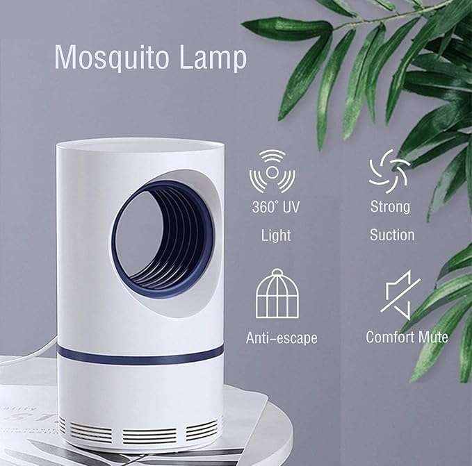 🦟 2025 Portable Indoor Bug Zapper – Chemical-Free Electric Mosquito Killer Lamp