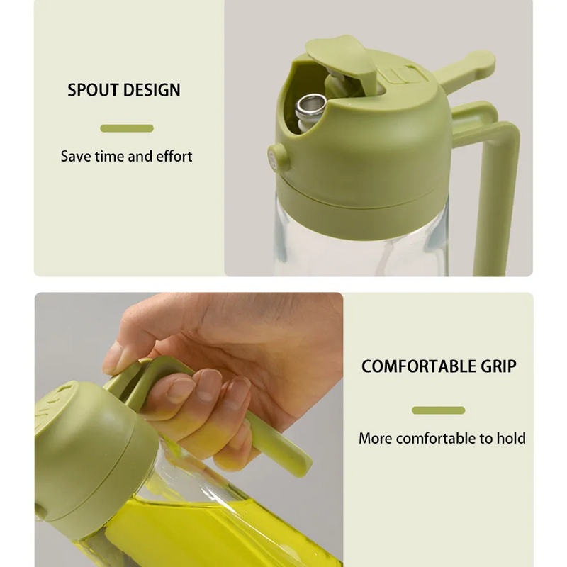 2in1 Oil Dispenser Bottle And Sprayer (Free Delivery 🚚)