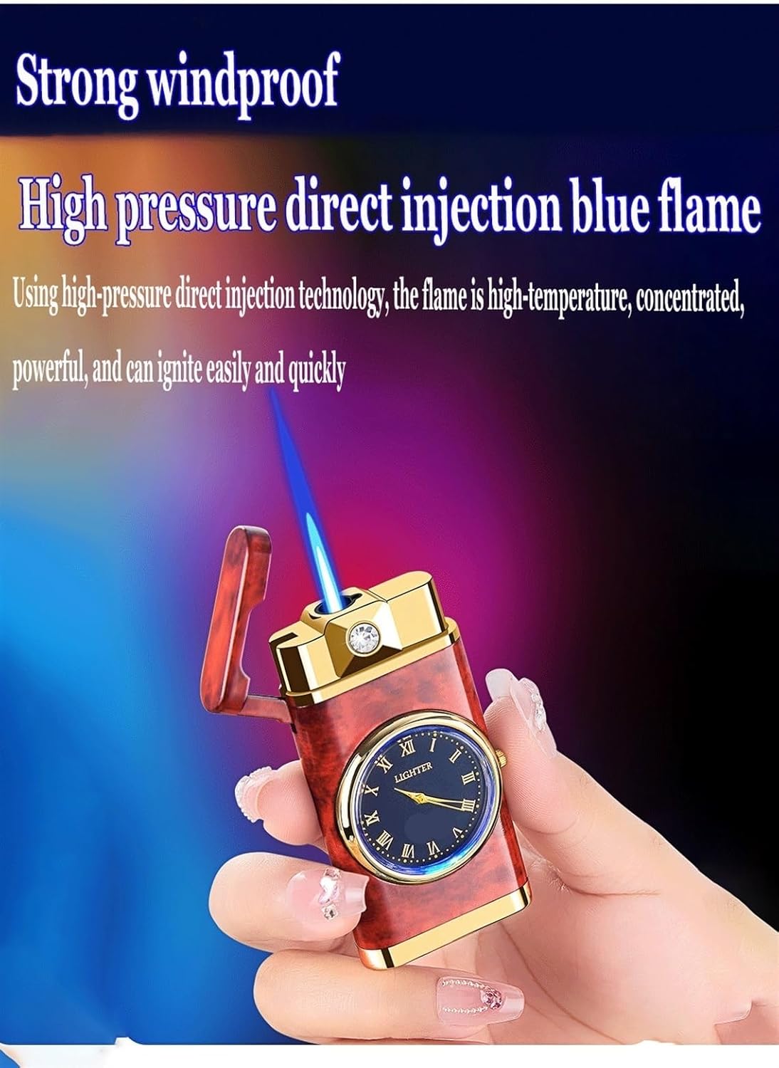 Refillable Fancy Watch Lighter | Best Quality