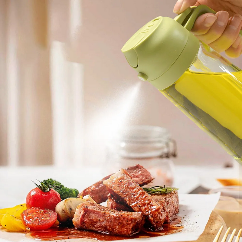 2in1 Oil Dispenser Bottle And Sprayer (Free Delivery 🚚)