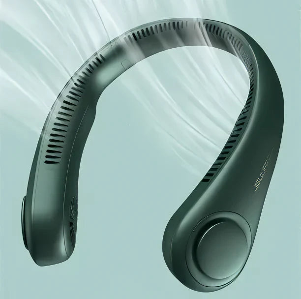 Neck Fan Portable Bladeless | Portable Rechargeable Fan Bladeless Neck Fan
