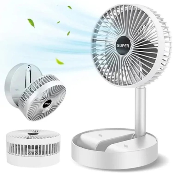 Rechargeable | USB Foldable Desktop Fan