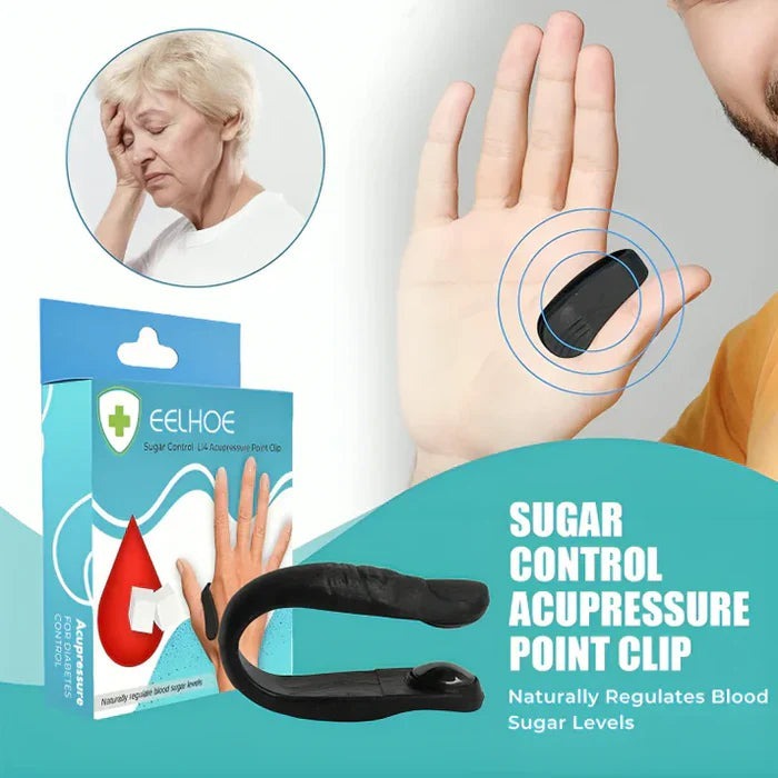 Sugar Control | LI4 Acupressure Point Clip