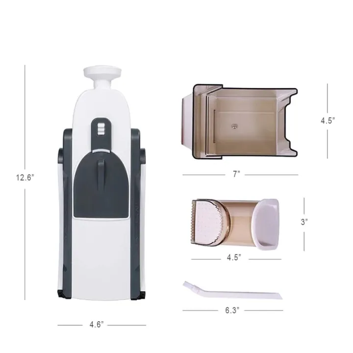 5 in-1 Multifunctional Vegetable Cutter Fruit And Vegetable Slicer (FREE DELIVERY 🚚)