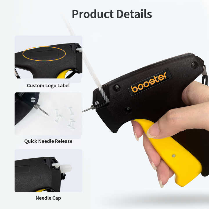Stitch Tagging Gun Kit Fine Needle For Clothes (Free Delivery🚚)
