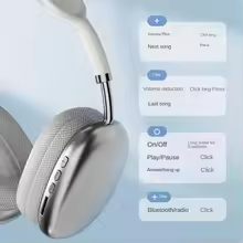 P9 Pro Max Wireless Headphones With Mic Stereo Sound Max Sport Waterproof Headset P9